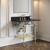 image:imageKingston Brass KPK106P Trimscape Traditional Plumbing Sink Trim Kit with PTrap in Polished NickelBrushed Brass
