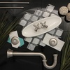 image:imageKingston Brass KPK106P Trimscape Traditional Plumbing Sink Trim Kit with PTrap in Polished NickelBrushed Nickel