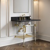image:imageKingston Brass KPK106P Trimscape Traditional Plumbing Sink Trim Kit with PTrap in Polished NickelPolished Brass