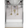 image:imageKingston Brass KPK106P Trimscape Traditional Plumbing Sink Trim Kit with PTrap in Polished NickelPolished Brass