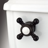 image:imageKingston Brass KTBX2 Buckingham Front Mount Toilet Tank Lever LeftRight Installation in Polished BrassOil Rubbed Bronze