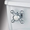 image:imageKingston Brass KTBX2 Buckingham Front Mount Toilet Tank Lever LeftRight Installation in Polished BrassPolished Chrome
