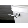 image:imageKingston Brass KTTL2 Templeton Front Mount Toilet Tank Lever LeftRight Installation in Polished BrassPolished Chrome