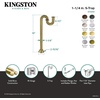 image:imageKingston Brass ST14198 Vintage 114Inch Brass STrap 18 Gauge Brushed Nickel