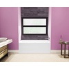 image:imageKingston Brass VTAP543022R Aqua Eden Alcove Tub WhiteBathtub