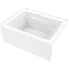 image:imageAqua Eden VTAM4836L22T 48Inch Acrylic 3Wall Alcove Tub with Left Hand Drain Glossy White