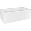 image:imageAqua Eden VTAP6032R21TS 60Inch Acrylic 2Wall Corner Alcove Tub with Right Hand Drain WhiteWhite