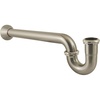 image:imageKingston Brass CC5246 114 or 112 x 112 PTrap with Bell Flange 19 Length 18 Gauge Polished NickelBrushed Nickel