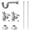 image:imageKingston Brass CC53301LKB30 Trimscape Traditional Plumbing Sink Trim Kit with PTrap in Polished ChromePolished Chrome
