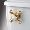 image:imageKingston Brass KTBX2 Buckingham Front Mount Toilet Tank Lever LeftRight Installation in Polished BrassBrushed Nickel