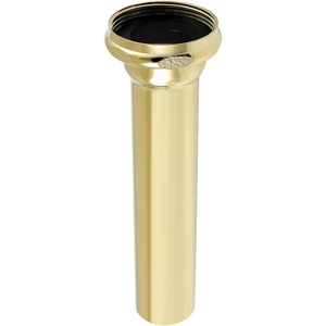 image:imageFauceture EVT6120 Possibility 112 to 114 StepDown Tailpiece 6 Length Matte BlackPolished Brass