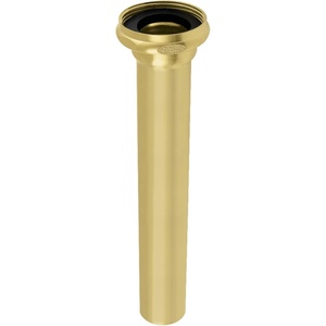 image:imageFauceture EVT8127 Possibility 112 to 114 StepDown Tailpiece 8 Length Brushed Brass