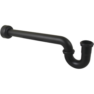 image:imageKingston Brass CC6240MB 114 or 112 x 112 PTrap with Box Flange 19 Length 18 Gauge Matte BlackMatte Black