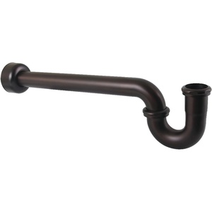 image:imageKingston Brass CC6240MB 114 or 112 x 112 PTrap with Box Flange 19 Length 18 Gauge Matte BlackOil Rubbed Bronze