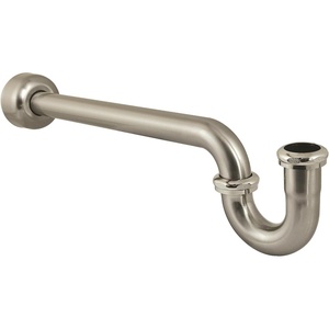 image:imageKingston Brass CC9186 114 PTrap with Box Flange 18 Length 18 Gauge Polished NickelBrushed Nickel