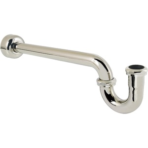 image:imageKingston Brass CC9186 114 PTrap with Box Flange 18 Length 18 Gauge Polished NickelPolished Nickel