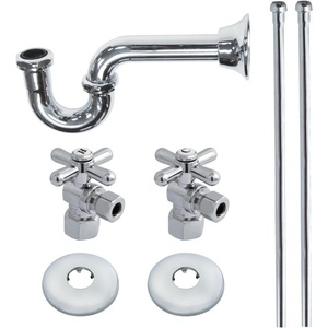 image:imageKingston Brass KPK106P Trimscape Traditional Plumbing Sink Trim Kit with PTrap in Polished NickelPolished Chrome