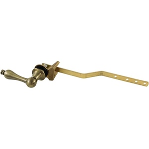 image:imageKingston Brass KTAL1 Victorian Tank Lever Polished Chrome 258Inch Handle LengthAntique Brass