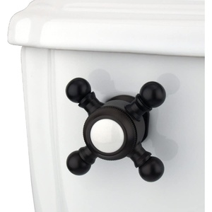 image:imageKingston Brass KTBX2 Buckingham Front Mount Toilet Tank Lever LeftRight Installation in Polished BrassOil Rubbed Bronze