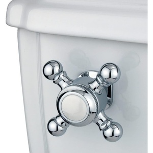 image:imageKingston Brass KTBX2 Buckingham Front Mount Toilet Tank Lever LeftRight Installation in Polished BrassPolished Chrome