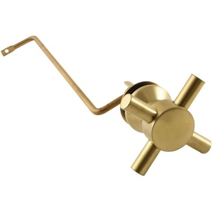 image:imageKingston Brass KTDXS7 Concord Side Mount Toilet Tank Lever LeftRight Installation in Brushed Brass