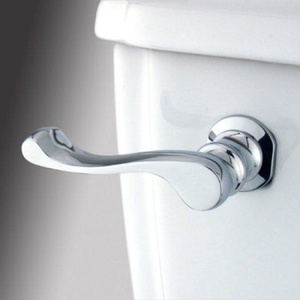 image:imageKingston Brass KTFL1 French Front Mount Toilet Tank Lever LeftRight Installation in Polished ChromePolished Chrome