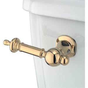 image:imageKingston Brass KTTL2 Templeton Front Mount Toilet Tank Lever LeftRight Installation in Polished BrassPolished Brass