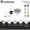 image:imageKingston Brass BSF4161AB Watercourse Shower Drain Antique Brass394 x 394 x 163