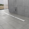 image:imageKingston Brass BSF4821 Watercourse 48 Stainless Steel Linear Shower Drain with Reversible Tile Insert and Flat Grate Polished ChromePolished Chrome