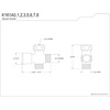 image:imageKingston Brass K161A3 Showerscape Shower Diverter Antique BrassPolished Nickel