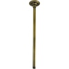 image:imageKingston Brass K210A6 10Inch Rain Drop Ceiling Mount Shower Arm with Round Flange in Polished NickelAntique Brass
