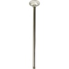 image:imageKingston Brass K210A6 10Inch Rain Drop Ceiling Mount Shower Arm with Round Flange in Polished NickelPolished Nickel