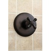 image:imageKingston Brass KB3008AX Vintage Volume Control 512 Brushed NickelOil Rubbed Bronze