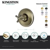 image:imageKingston Brass KB3008BX Vintage Volume Control 512Inch Brushed NickelPolished Brass