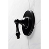 image:imageKingston Brass KS3036AL 3Way Diverter Valve with Trim Kit Polished NickelMatte Black