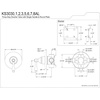 image:imageKingston Brass KS3036AL 3Way Diverter Valve with Trim Kit Polished NickelPolished Chrome