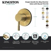 image:imageKingston Brass KS4032DL Concord SingleHandle SixWay Diverter Valve with Trim Kit Polished BrassPolished Brass