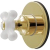 image:imageKingston Brass KS4032PX Restoration SingleHandle SixWay Diverter Valve with Trim Kit Polished BrassPolished Brass