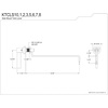 image:imageKingston Brass KTCL10 Claremont Toilet Tank Lever Matte Black869 x 319 x 113Antique Brass