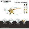 image:imageKingston Brass KTDX7 Concord Front Mount Toilet Tank Lever LeftRight Installation in Brushed Brass