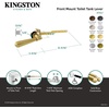 image:imageKingston Brass KTHL1 Metropolitan Front Mount Toilet Tank Lever LeftRight Installation in Polished ChromePolished Brass