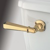 image:imageKingston Brass KTHL1 Metropolitan Front Mount Toilet Tank Lever LeftRight Installation in Polished ChromePolished Brass
