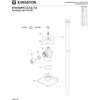 image:imageKingston Brass KTK130P2 Trapeze Plumbing Toilet Trim Kit with Flange Polished BrassAntique Brass