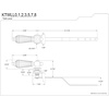 image:imageKingston Brass KTWLL2 Wilshire Toilet Tank Lever Polished Brass 1231 x 363 x 244Polished Chrome