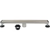image:imageKingston Brass BSF2428 Watercourse 24 Stainless Steel Linear Shower Drain with Reversible Tile Insert and Flat Grate Brushed Nickel