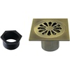 image:imageKingston Brass BSF4161AB Watercourse Shower Drain Antique Brass394 x 394 x 163