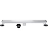 image:imageKingston Brass BSF4821 Watercourse 48 Stainless Steel Linear Shower Drain with Reversible Tile Insert and Flat Grate Polished ChromePolished Chrome
