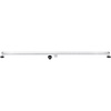 image:imageKingston Brass BSF7227 Watercourse 72 Stainless Steel Linear Shower Drain with Reversible Tile Insert and Flat Grate Brushed BrassPolished Chrome