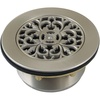 image:imageKingston Brass BSFT4138 Watercourse 414 Round Brass Shower Base Drain Brushed Nickel