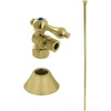 image:imageKingston Brass CC43107TKF20 Traditional Plumbing Toilet Trim Kit 12 IPS x 38 OD Comp Brushed Brass